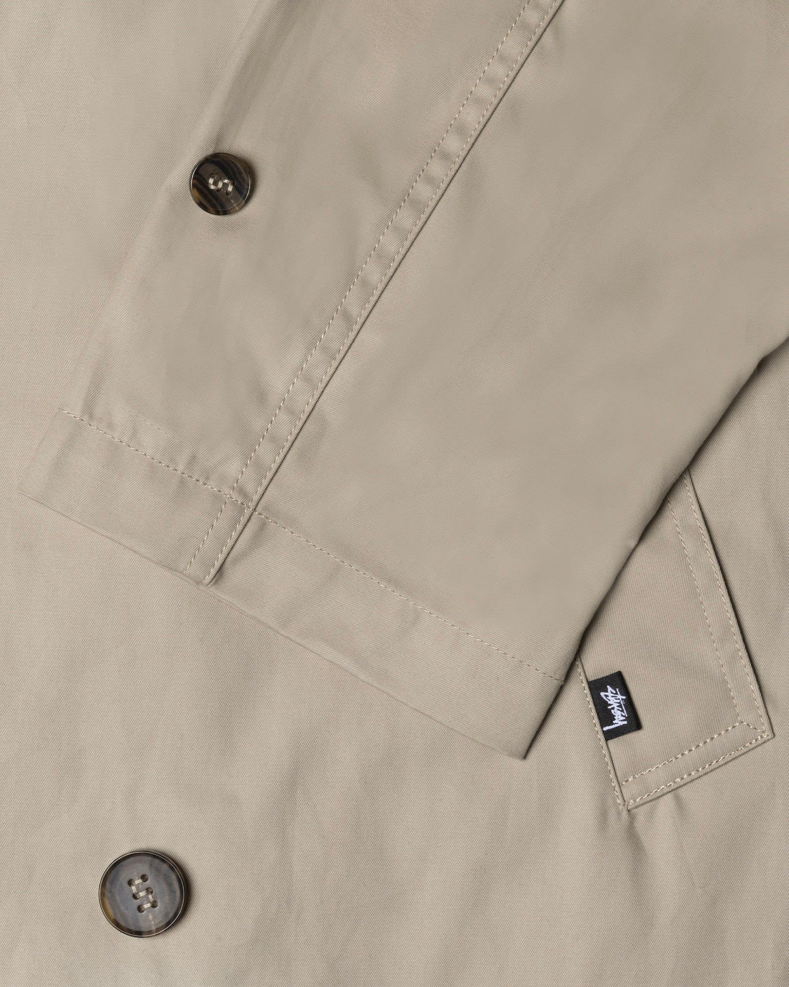 SOLAR TRENCH COAT sold by Stussy product image thumbnail 5