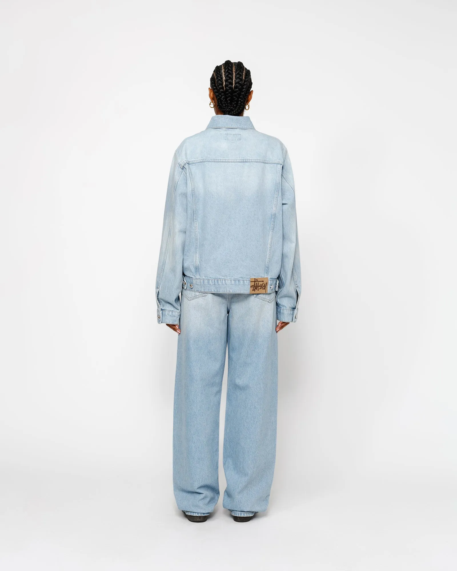 TRUCKER JACKET DENIM sold by Stussy product image thumbnail 4