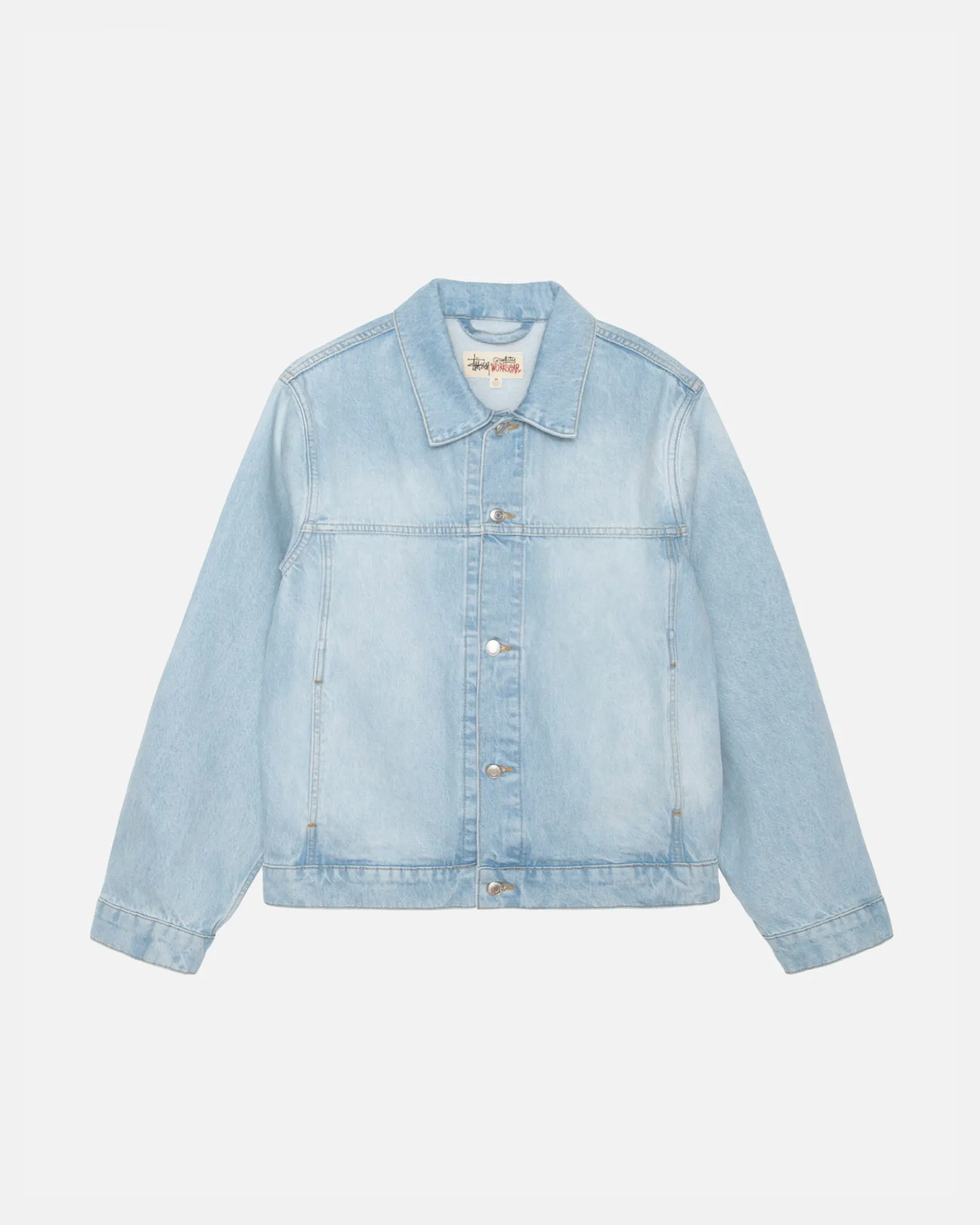 TRUCKER JACKET DENIM sold by Stussy product image thumbnail 5