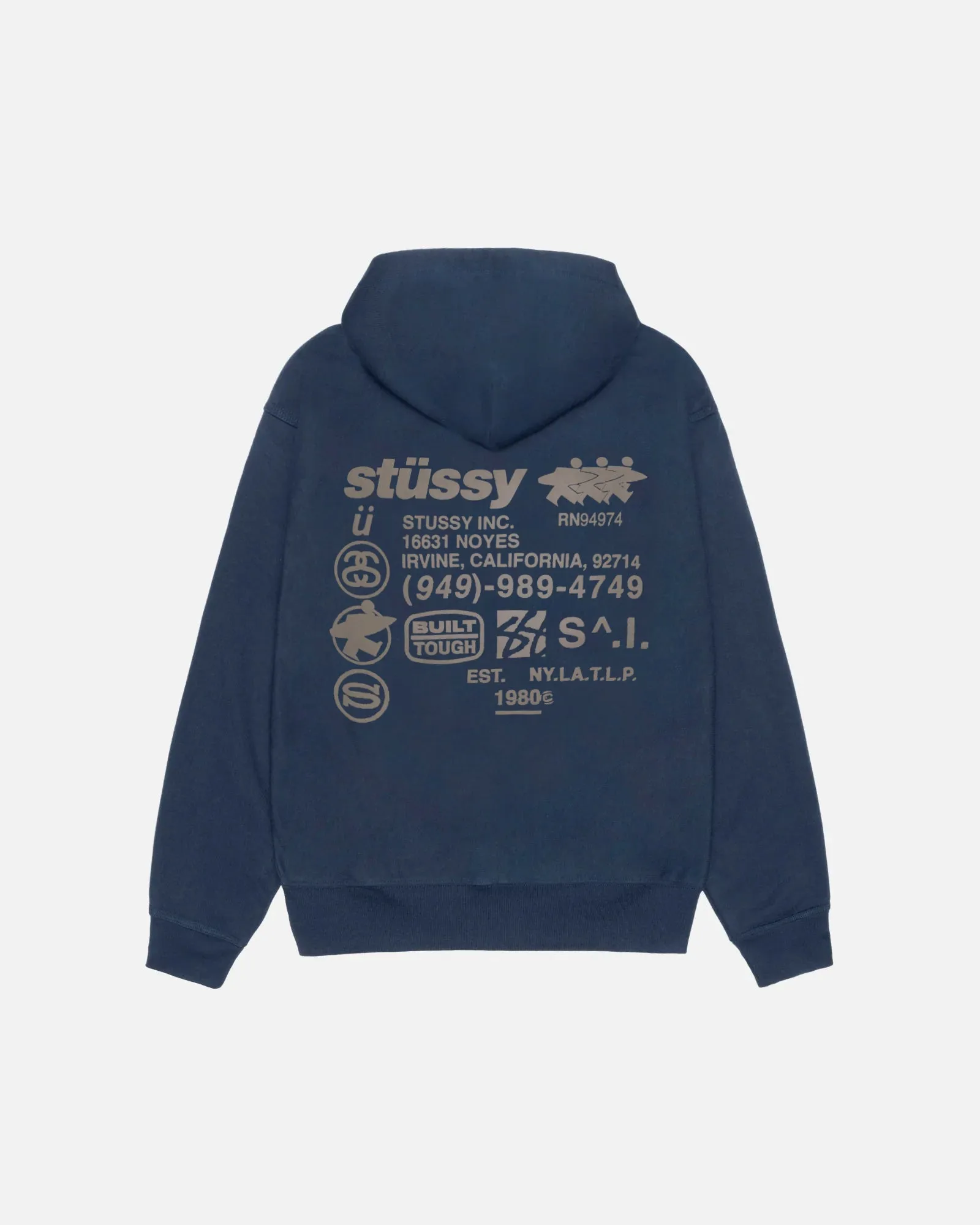 DNA ZIP HOODIE sold by Stussy product image thumbnail 2