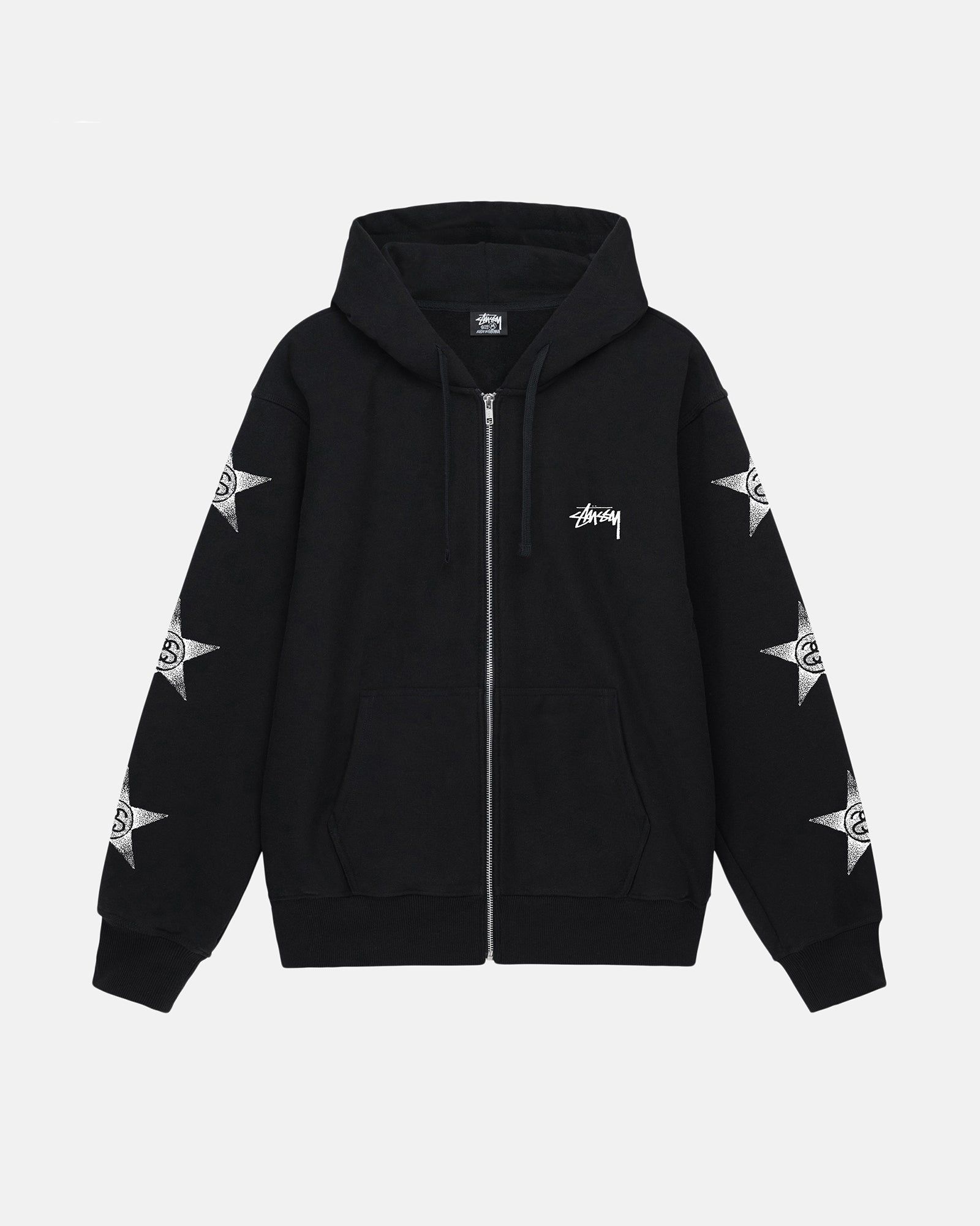 STARS ZIP HOODIE sold by Stussy
