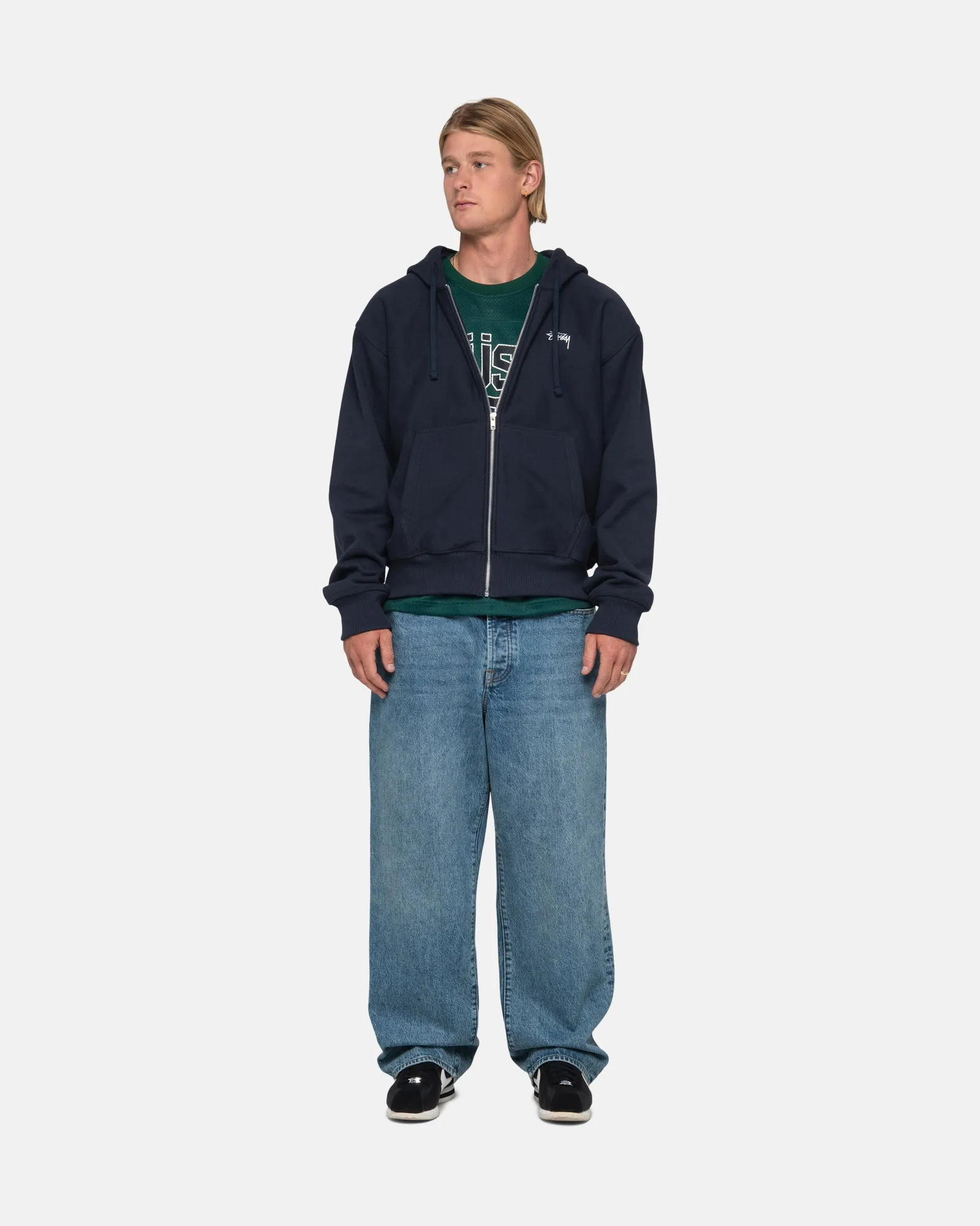 STOCK LOGO ZIP HOODIE sold by Stussy product image thumbnail 5