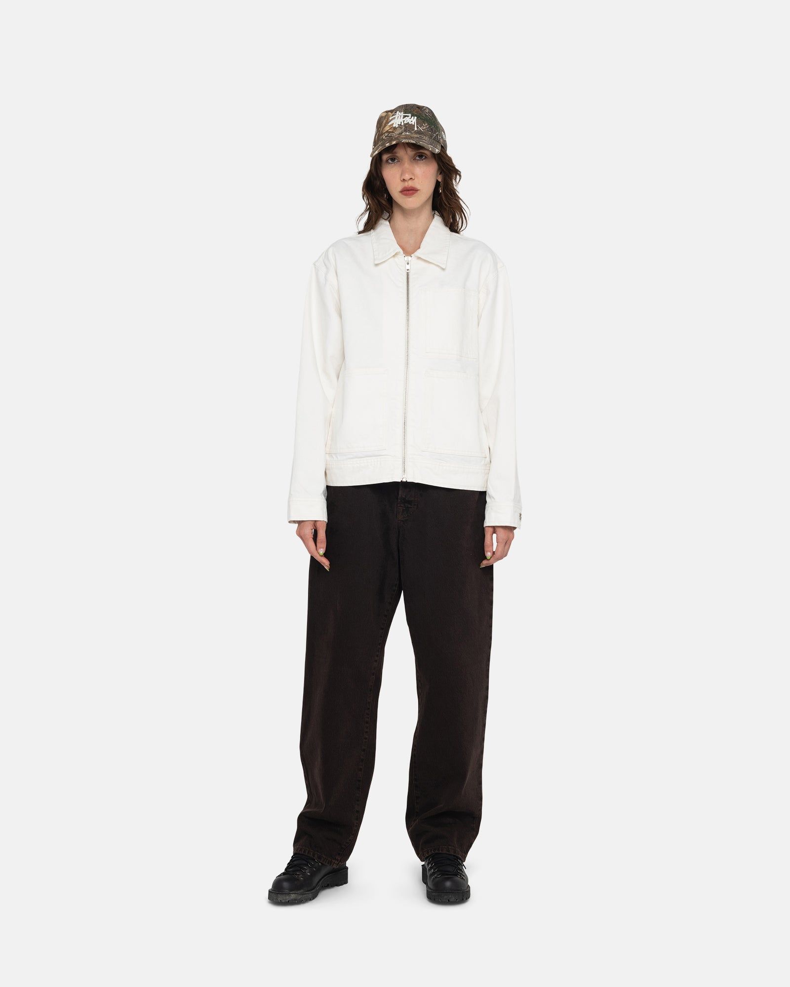 ZIP WORK JACKET OVERDYED sold by Stussy product image thumbnail 7