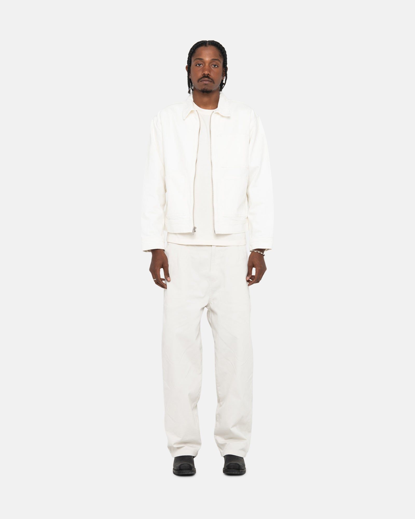 ZIP WORK JACKET OVERDYED sold by Stussy product image thumbnail 4