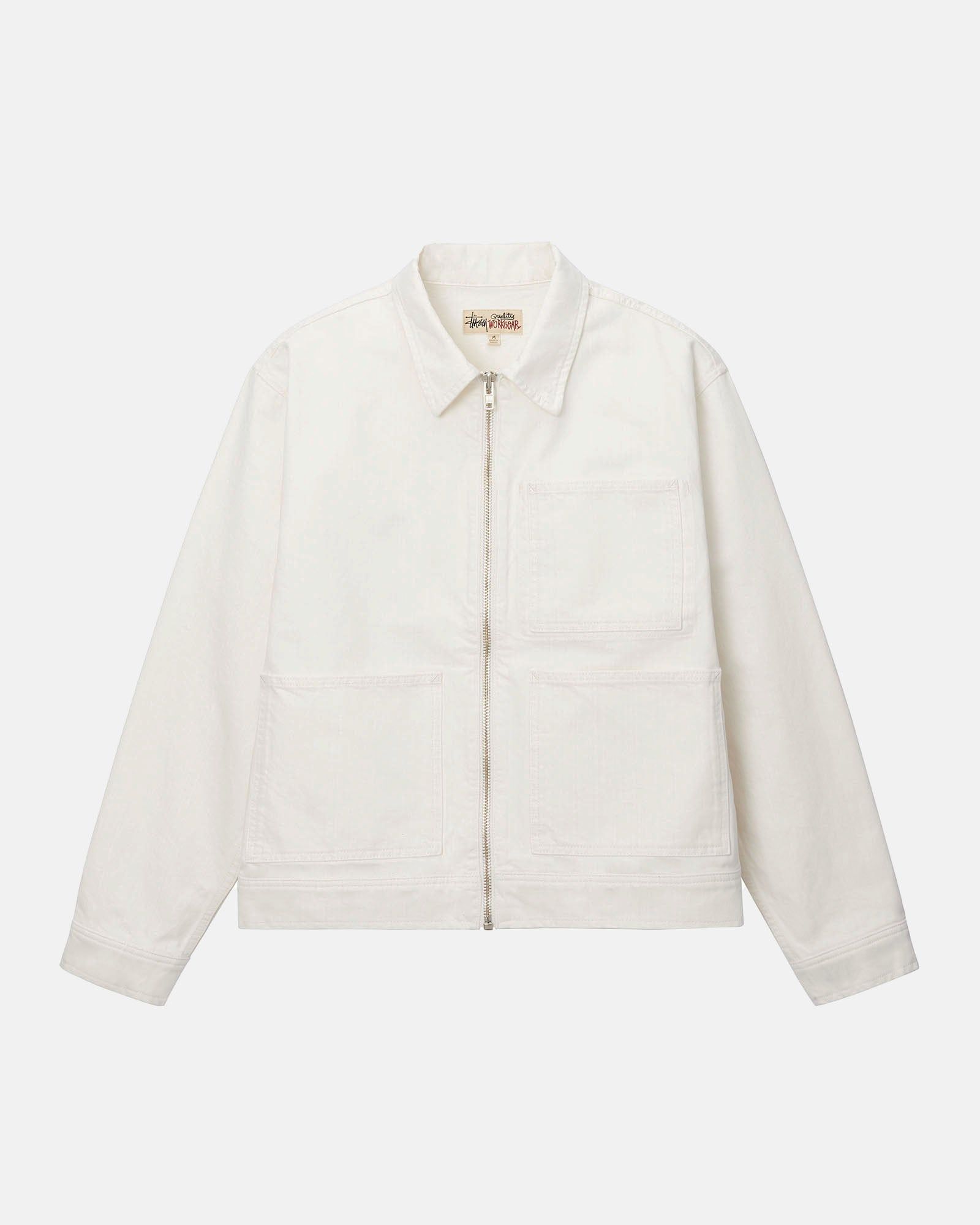 ZIP WORK JACKET OVERDYED sold by Stussy