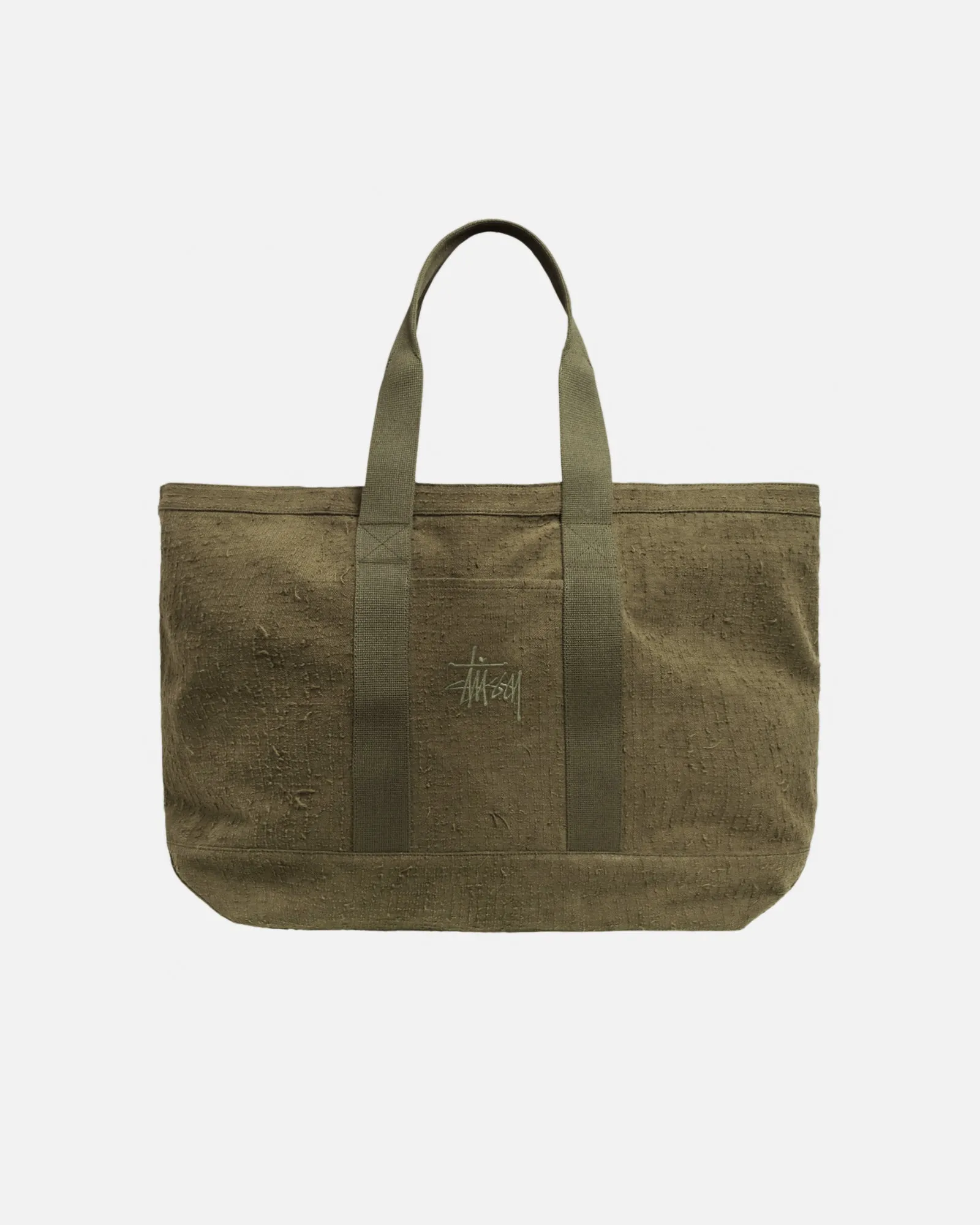 NEEDLE PUNCH XL TOTE BAG sold by Stussy