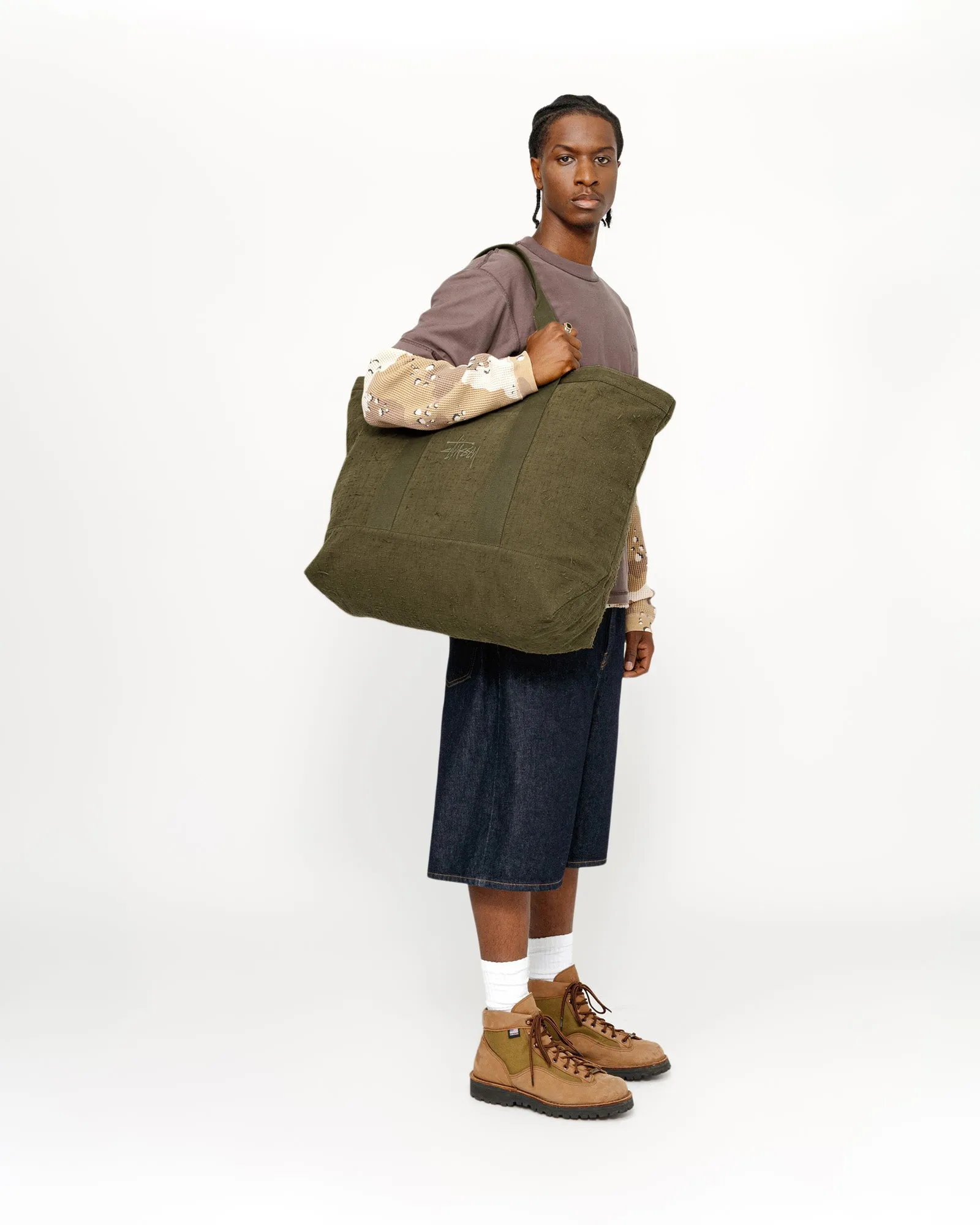 NEEDLE PUNCH XL TOTE BAG sold by Stussy product image thumbnail 4