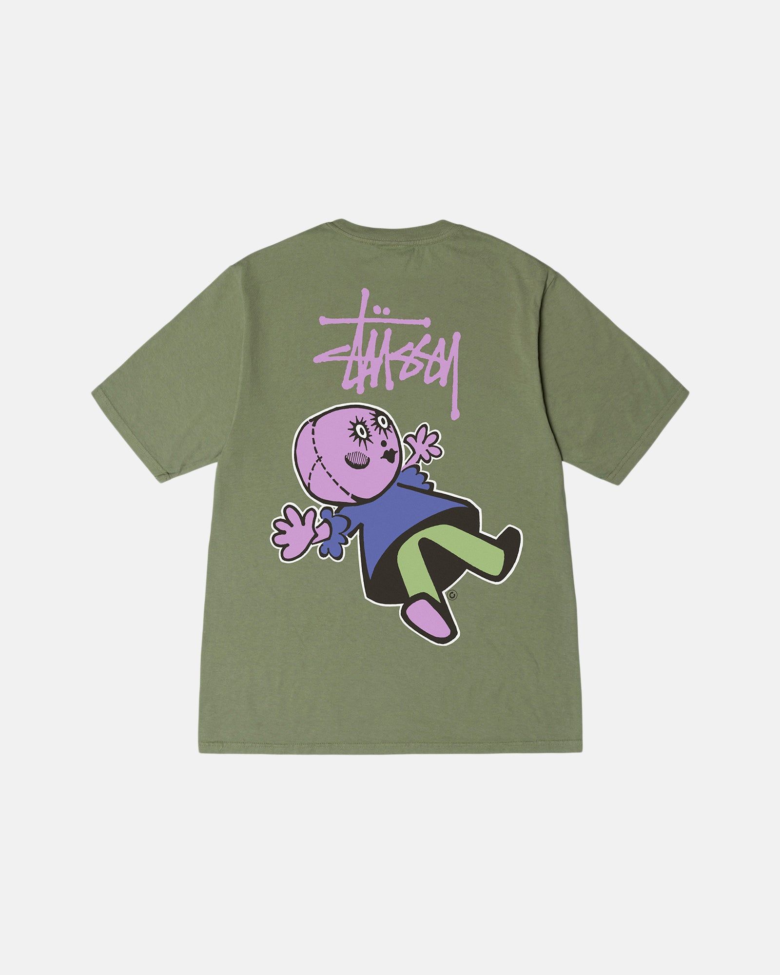 DOLLIE PIGMENT DYED TEE sold by Stussy