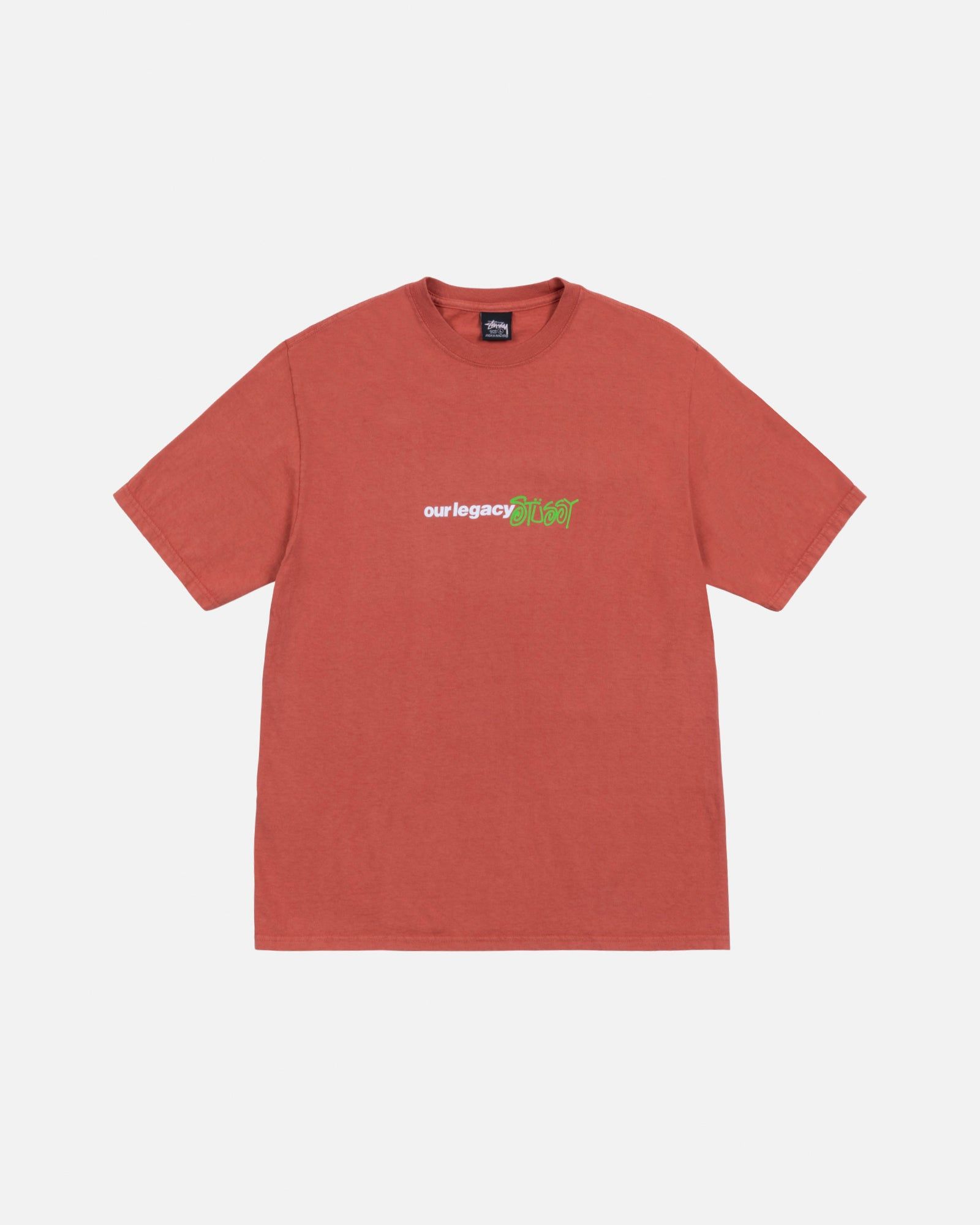 OUR LEGACY WORK SHOP SPORT TEE PIGMENT DYED sold by Stussy