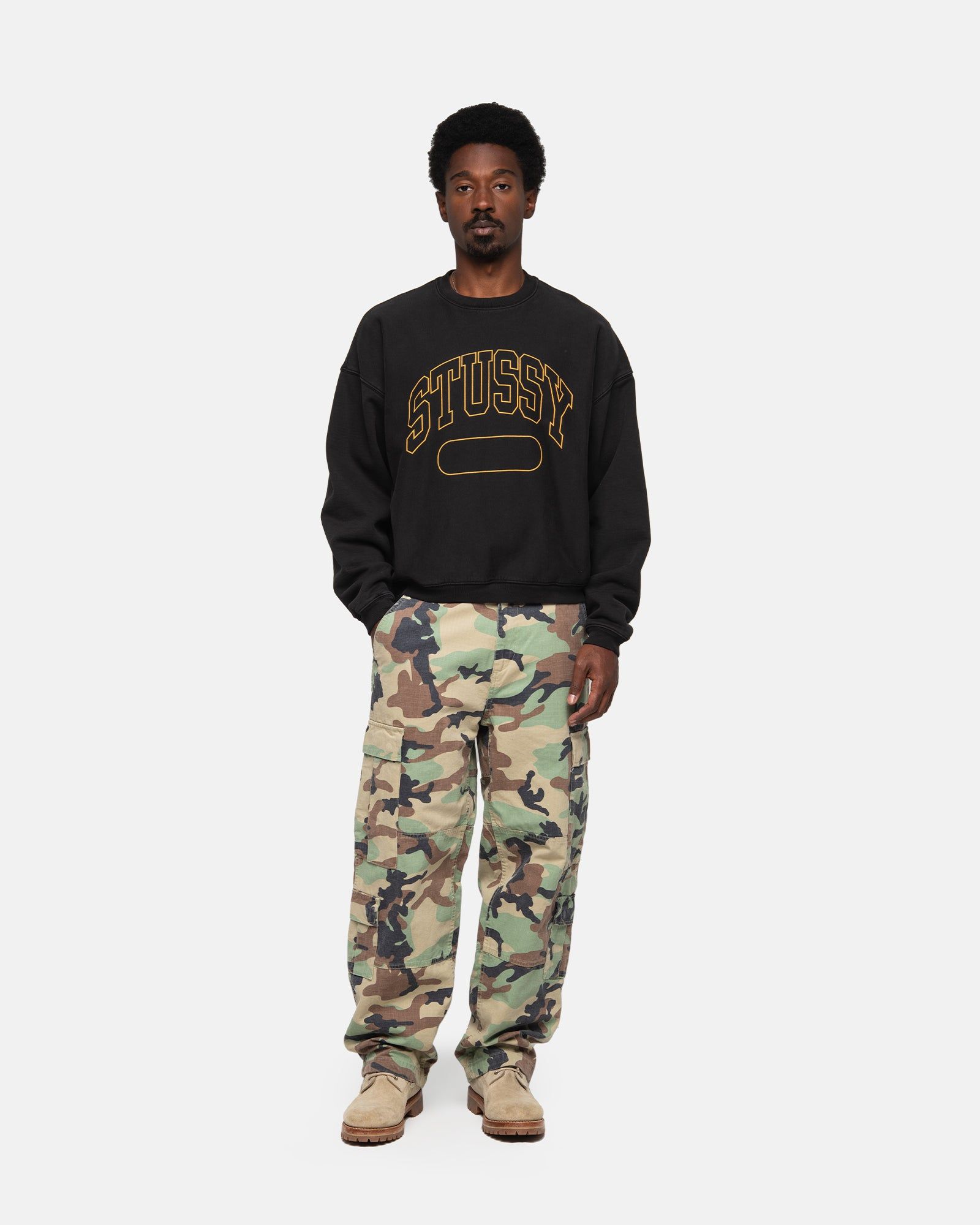 VARSITY OVERSIZED CREW sold by Stussy product image thumbnail 5
