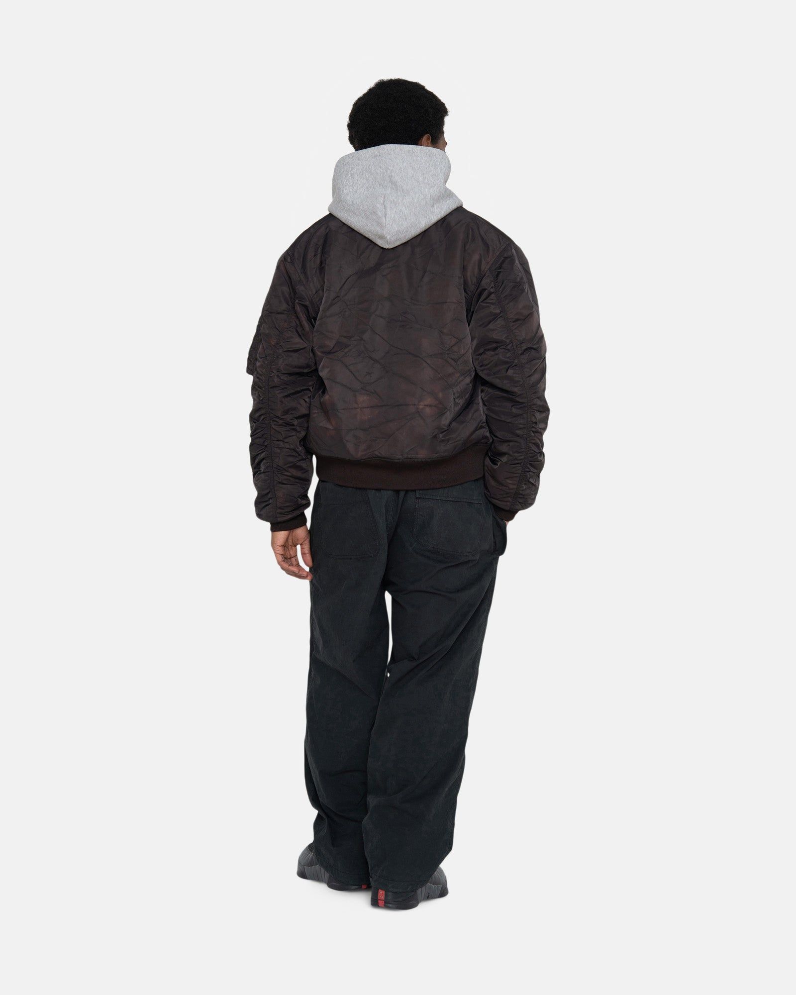 DYED NYLON BOMBER sold by Stussy product image thumbnail 8
