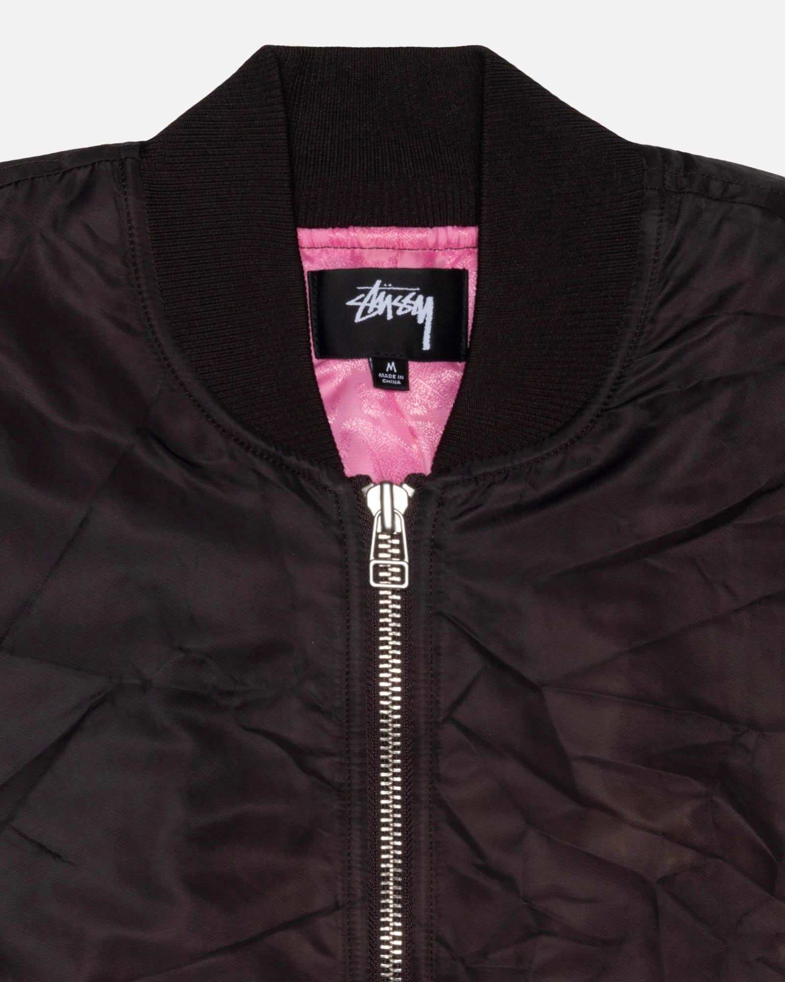 DYED NYLON BOMBER sold by Stussy product image thumbnail 3