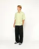 BOXY FLAT HEM SHIRT CRINKLED sold by Stussy