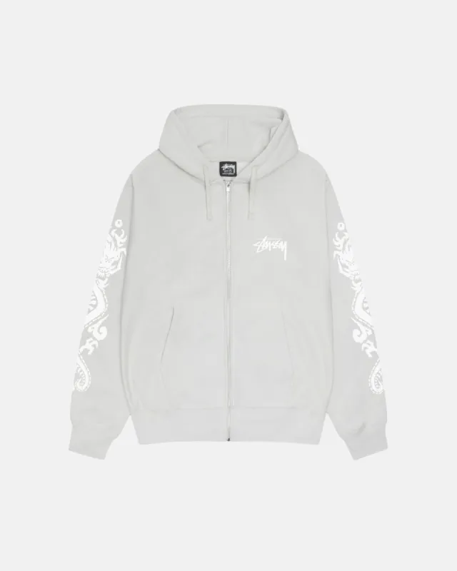 DRAGONS ZIP HOODIE sold by Stussy