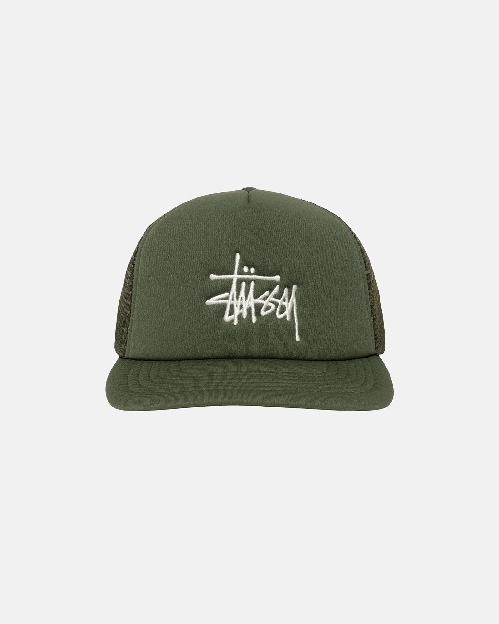 TRUCKER BIG BASIC SNAPBACK sold by Stussy