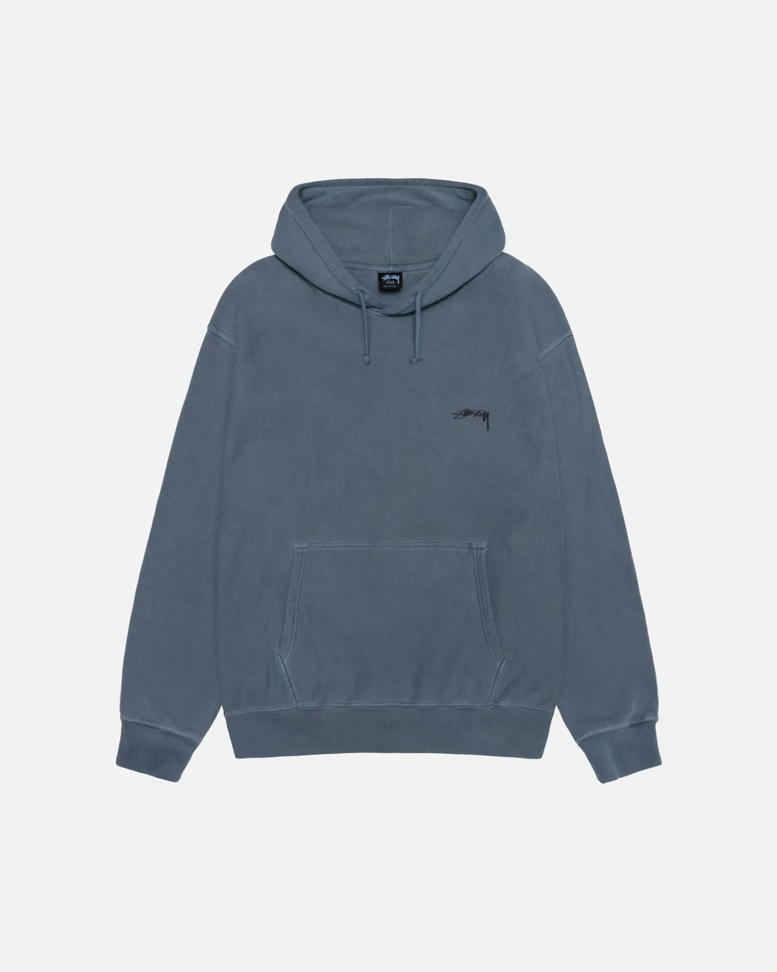 SMOOTH STOCK HOODIE PIGMENT DYED sold by Stussy