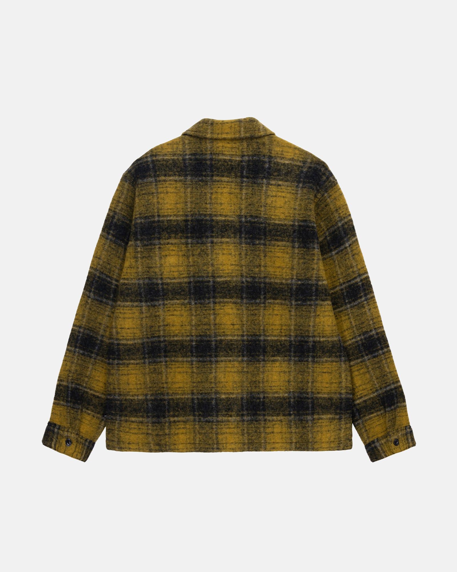 WOOL PLAID ZIP SHIRT sold by Stussy product image thumbnail 2