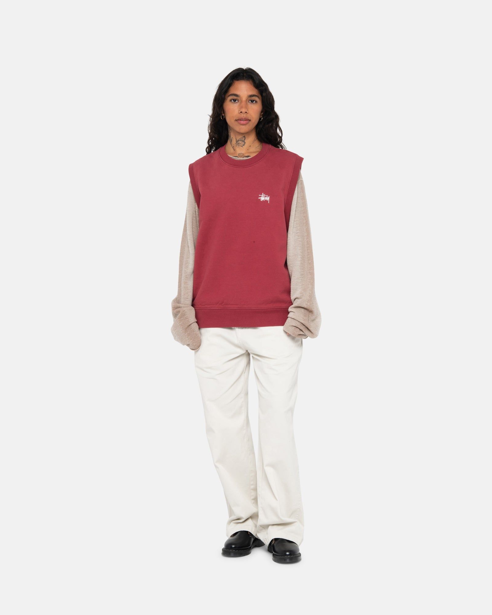 STOCK FLEECE VEST sold by Stussy product image thumbnail 7