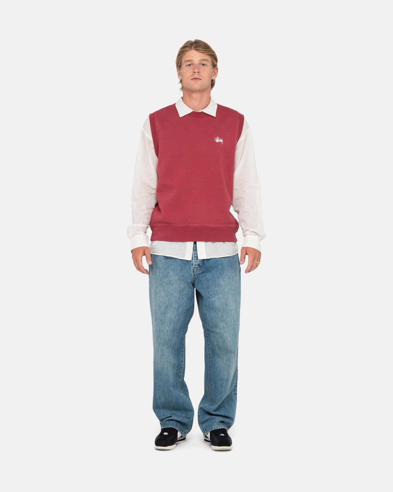 STOCK FLEECE VEST sold by Stussy product image thumbnail 4