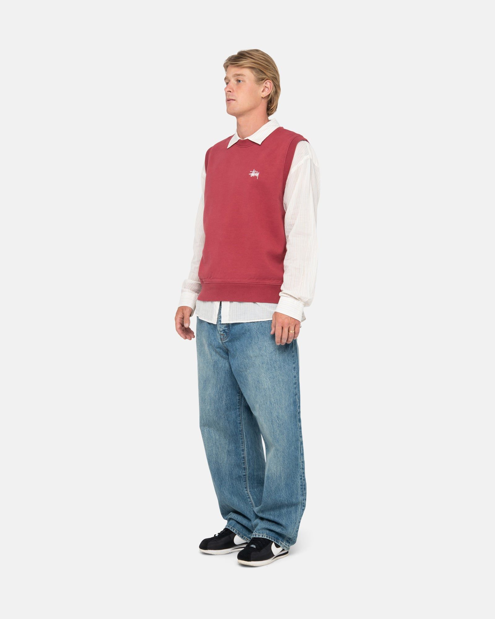 STOCK FLEECE VEST sold by Stussy product image thumbnail 5