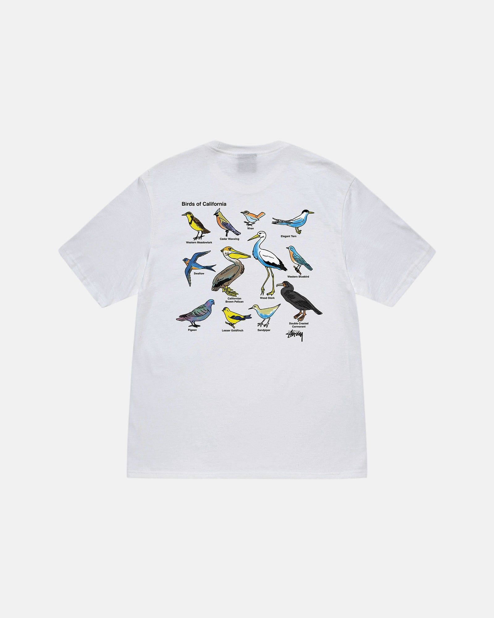 CALIFORNIA BIRDS TEE sold by Stussy product image thumbnail 2