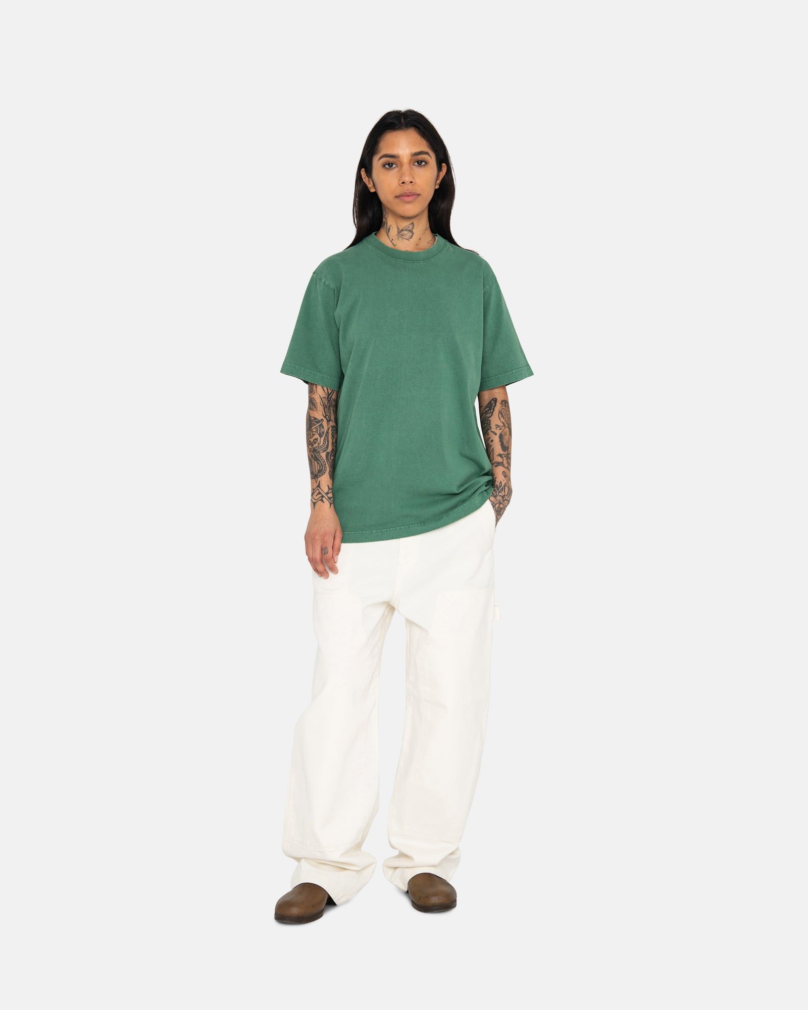 HEAVYWEIGHT PIGMENT DYED CREW sold by Stussy product image thumbnail 6