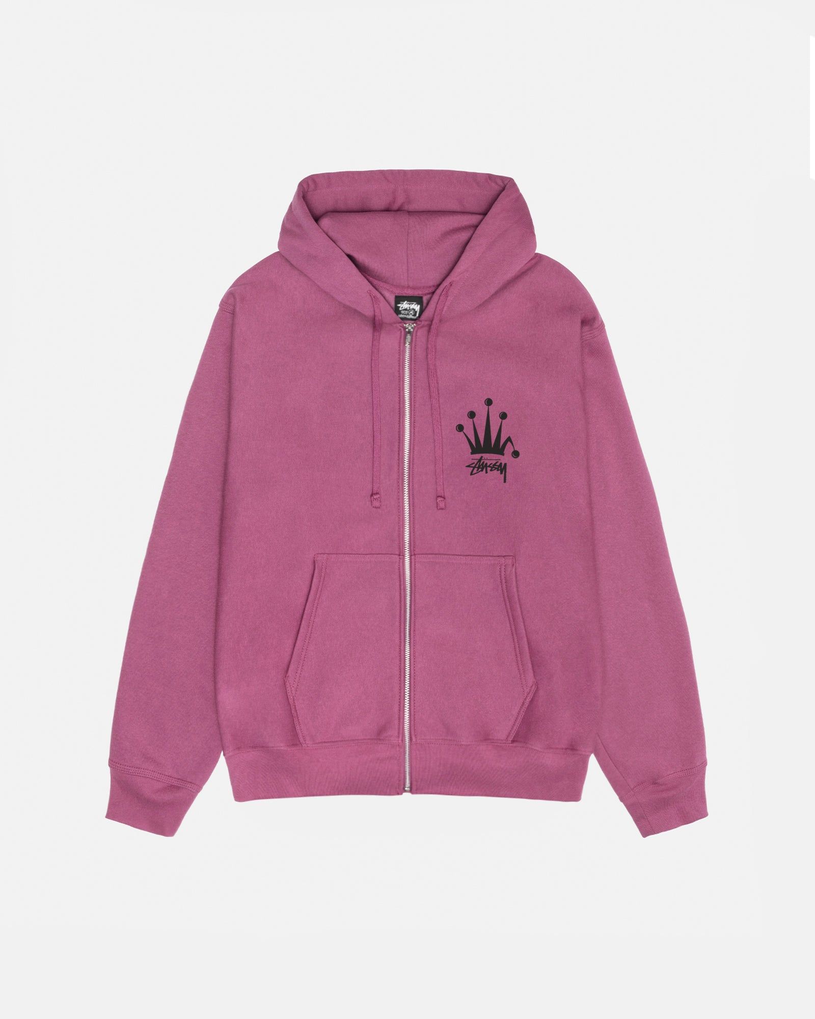 REGAL CROWN ZIP HOODIE sold by Stussy