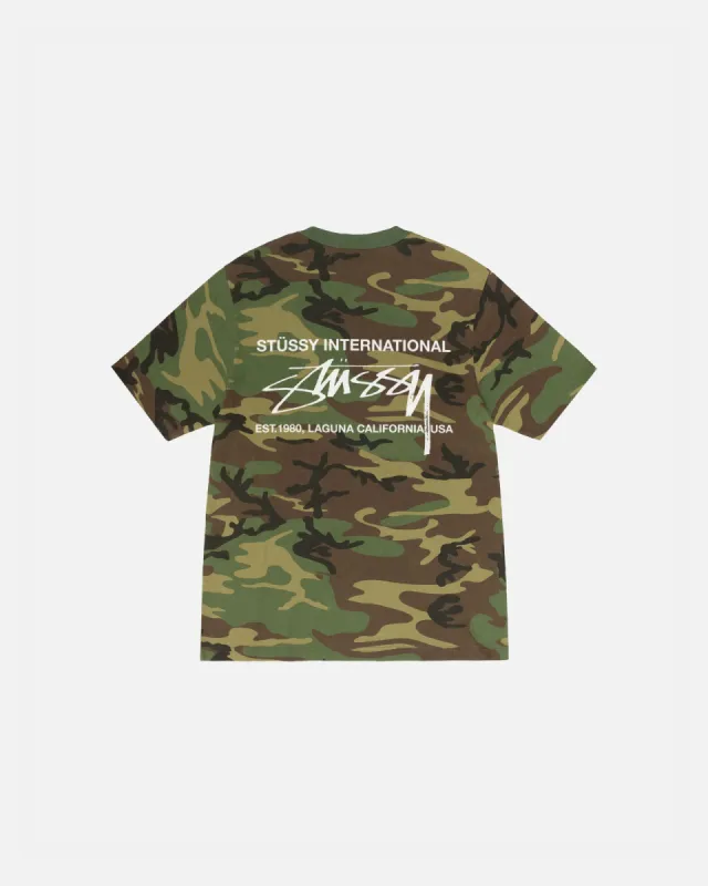 SMOOTH INTERNATIONAL TEE sold by Stussy