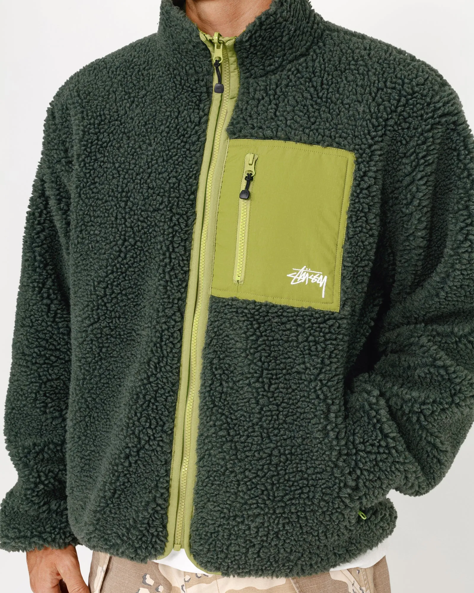 SHERPA REVERSIBLE JACKET sold by Stussy product image thumbnail 3