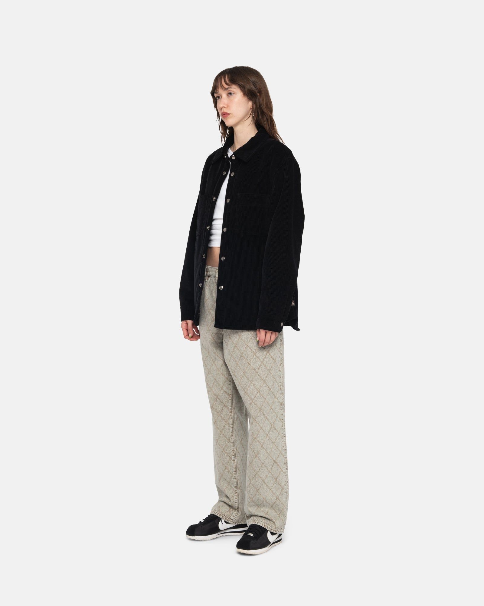 CORD QUILTED OVERSHIRT sold by Stussy product image thumbnail 10