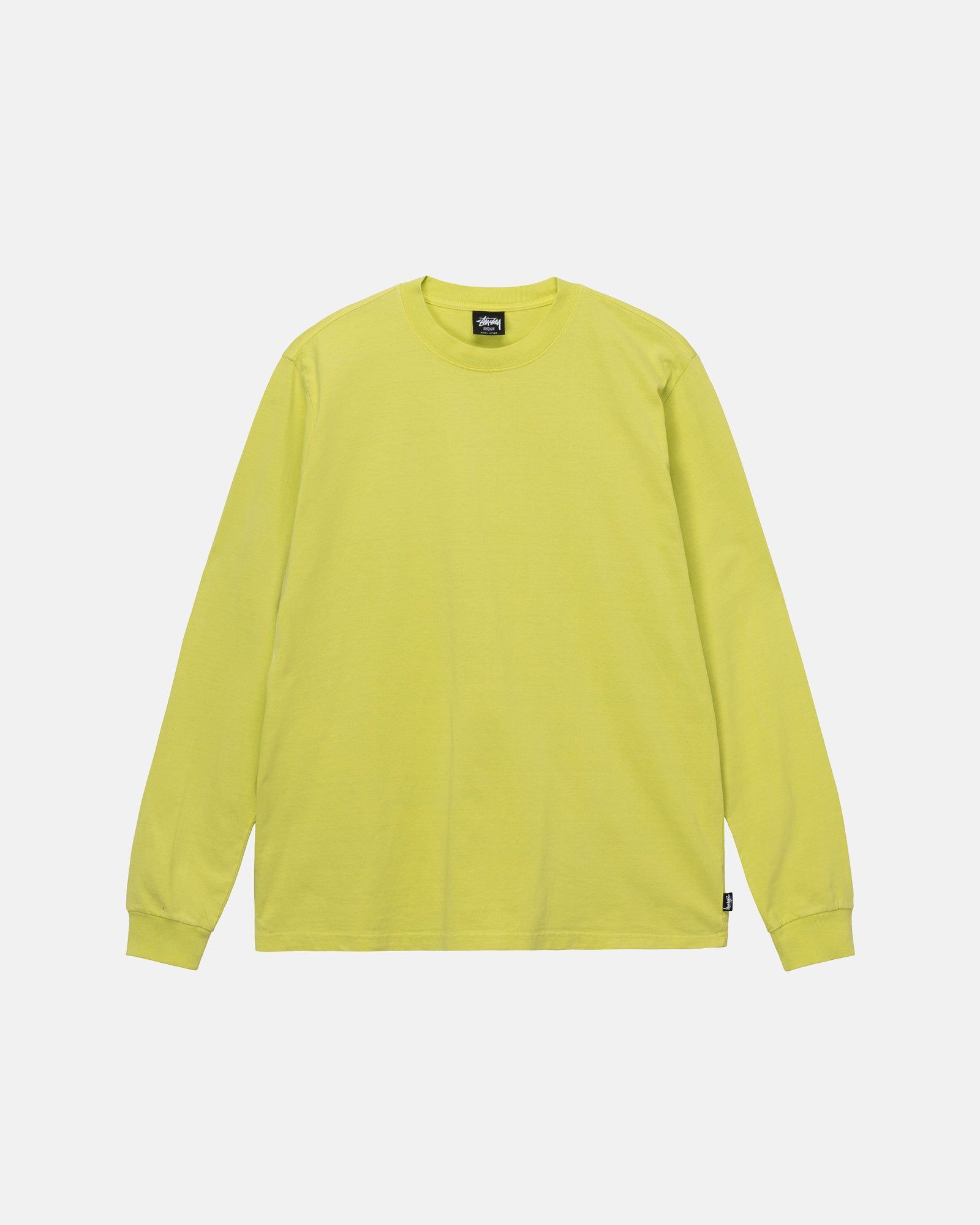 HEAVYWEIGHT PIGMENT DYED LS CREW sold by Stussy