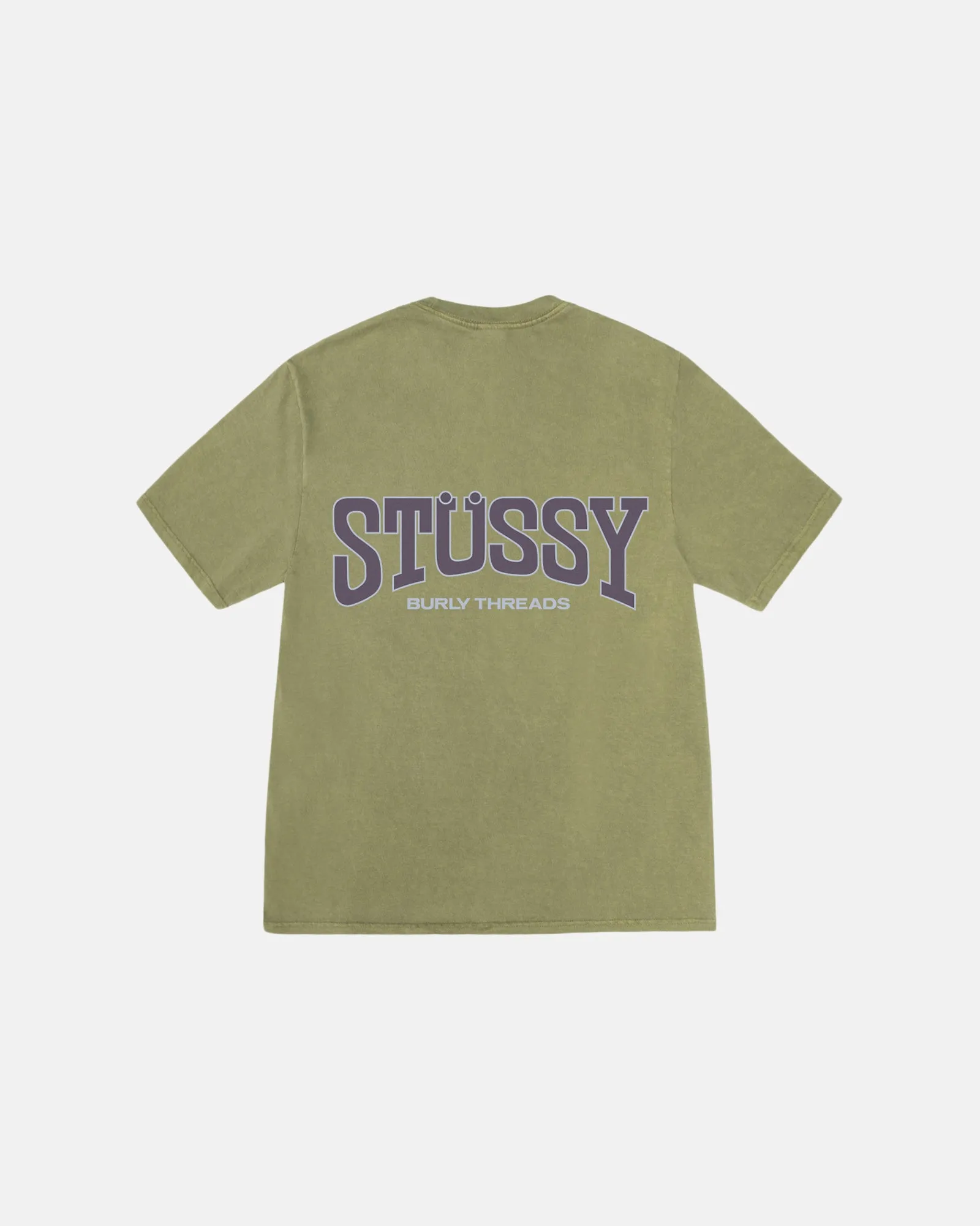 BURLY THREADS TEE PIGMENT DYED sold by Stussy product image thumbnail 2