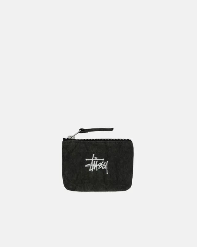 CANVAS COIN POUCH sold by Stussy