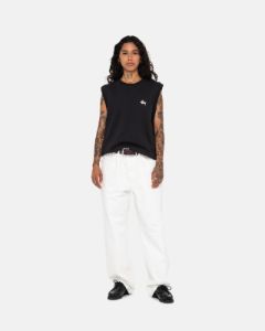 STOCK FLEECE VEST sold by Stussy