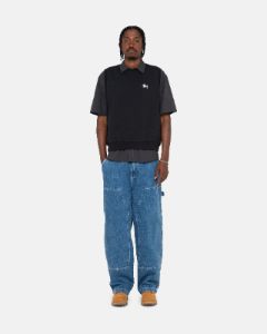 STOCK FLEECE VEST sold by Stussy