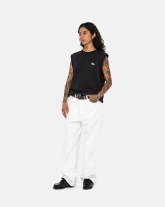 STOCK FLEECE VEST sold by Stussy