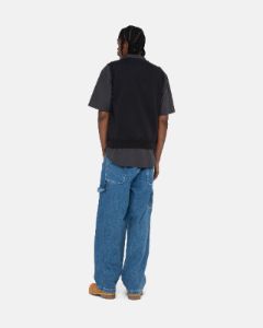 STOCK FLEECE VEST sold by Stussy