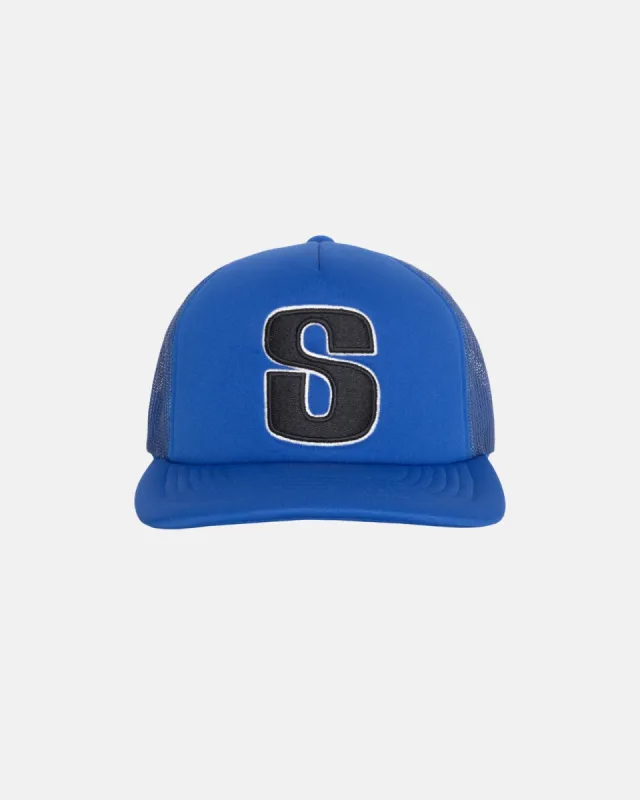TRUCKER BIG S SNAPBACK sold by Stussy