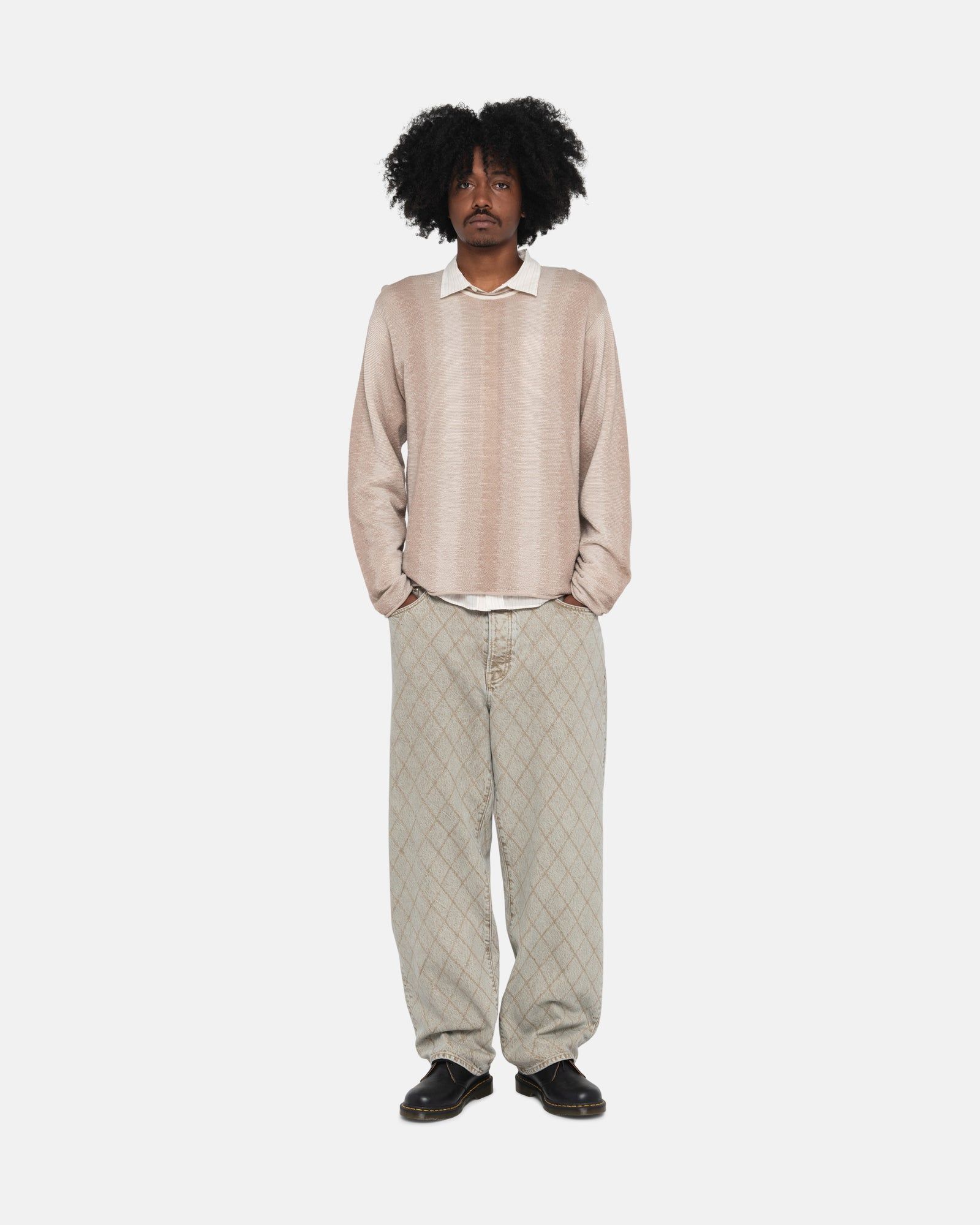 SHADOW STRIPE SWEATER sold by Stussy product image thumbnail 5