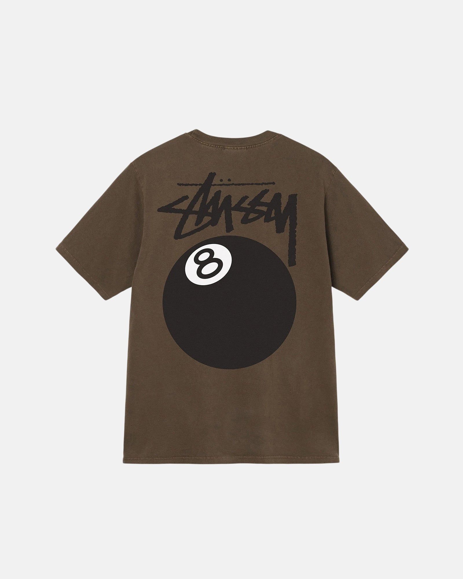 8 BALL PIGMENT DYED TEE sold by Stussy
