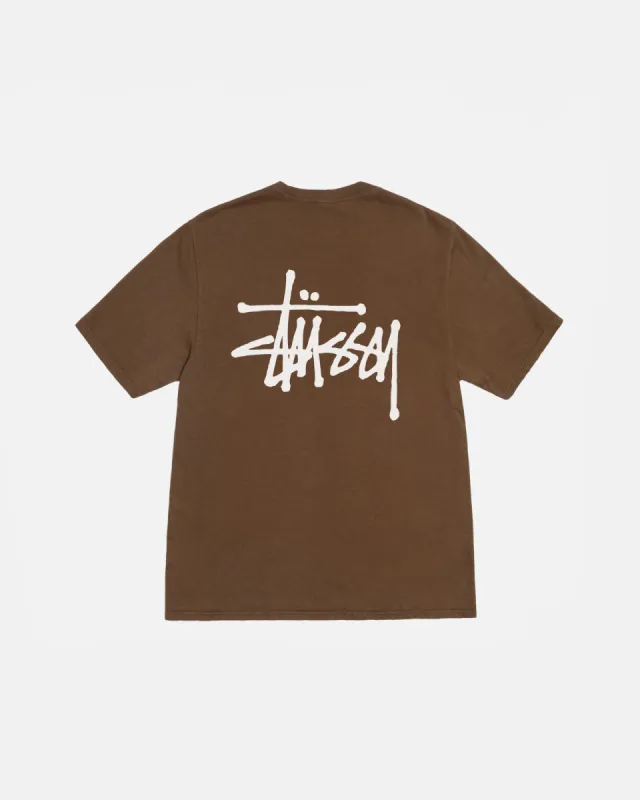BASIC STÜSSY TEE PIGMENT DYED sold by Stussy
