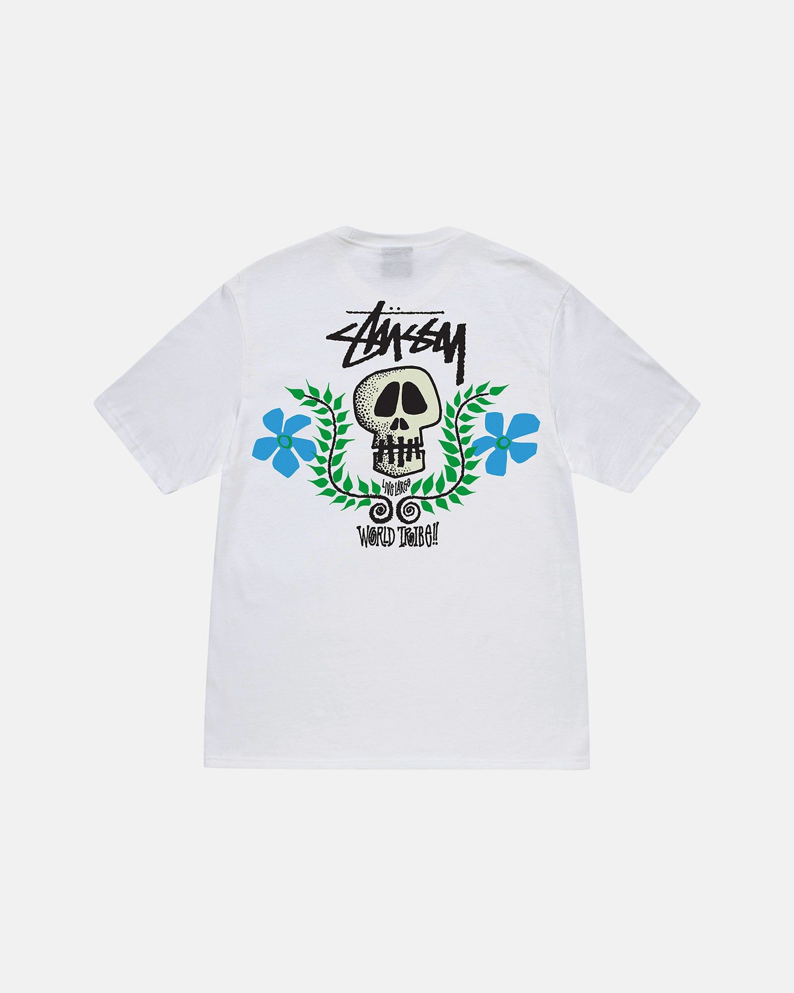 SKULL CREST TEE sold by Stussy