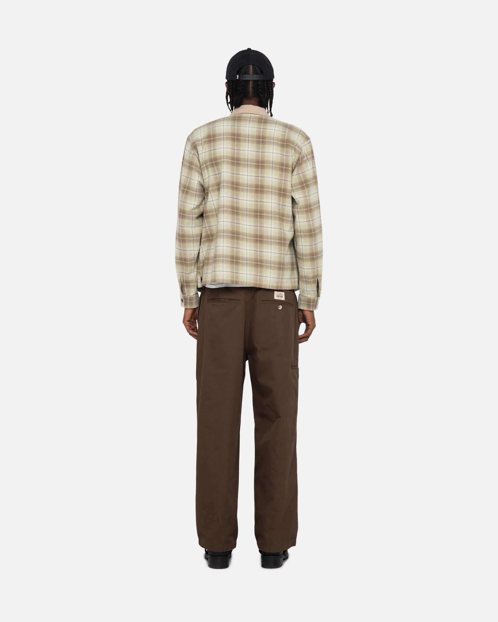 FRANK PLAID ZIP SHIRT sold by Stussy product image thumbnail 7