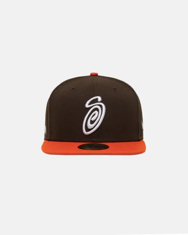 NEW ERA 59FIFTY CURLY S sold by Stussy
