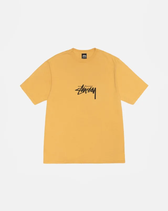 SMALL STOCK TEE PIGMENT DYED sold by Stussy