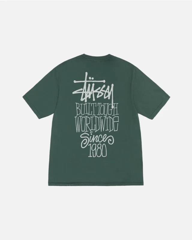 BUILT TOUGH TEE PIGMENT DYED sold by Stussy
