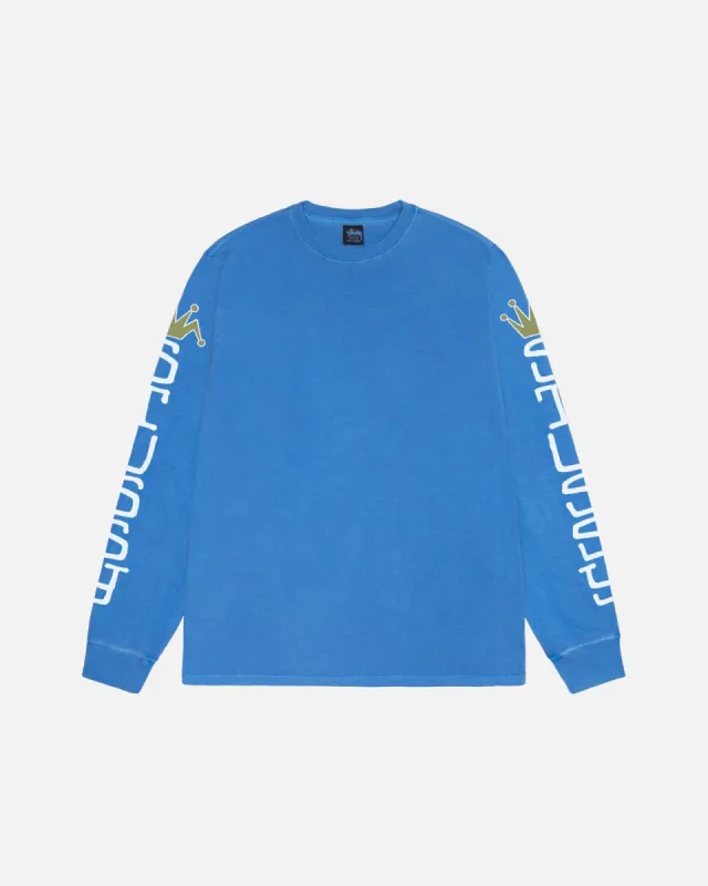 JUMBO LS TEE PIGMENT DYED sold by Stussy