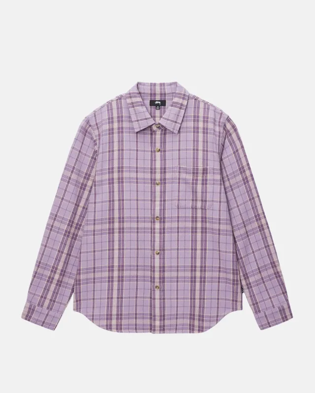STONES PLAID SHIRT made by Stussy