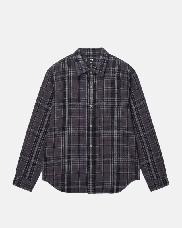 STONES PLAID SHIRT sold by Stussy