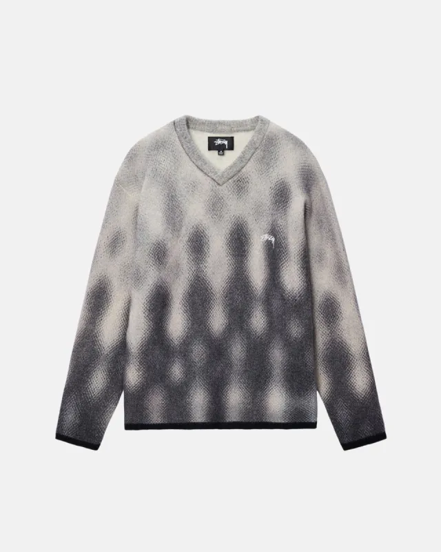 GRADIENT DOT BRUSHED SWEATER sold by Stussy